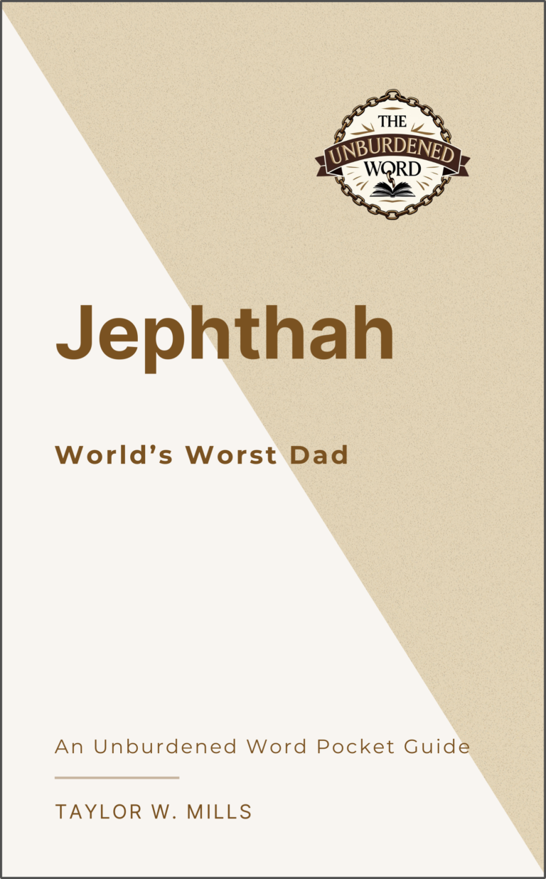 Jephthah cover with border