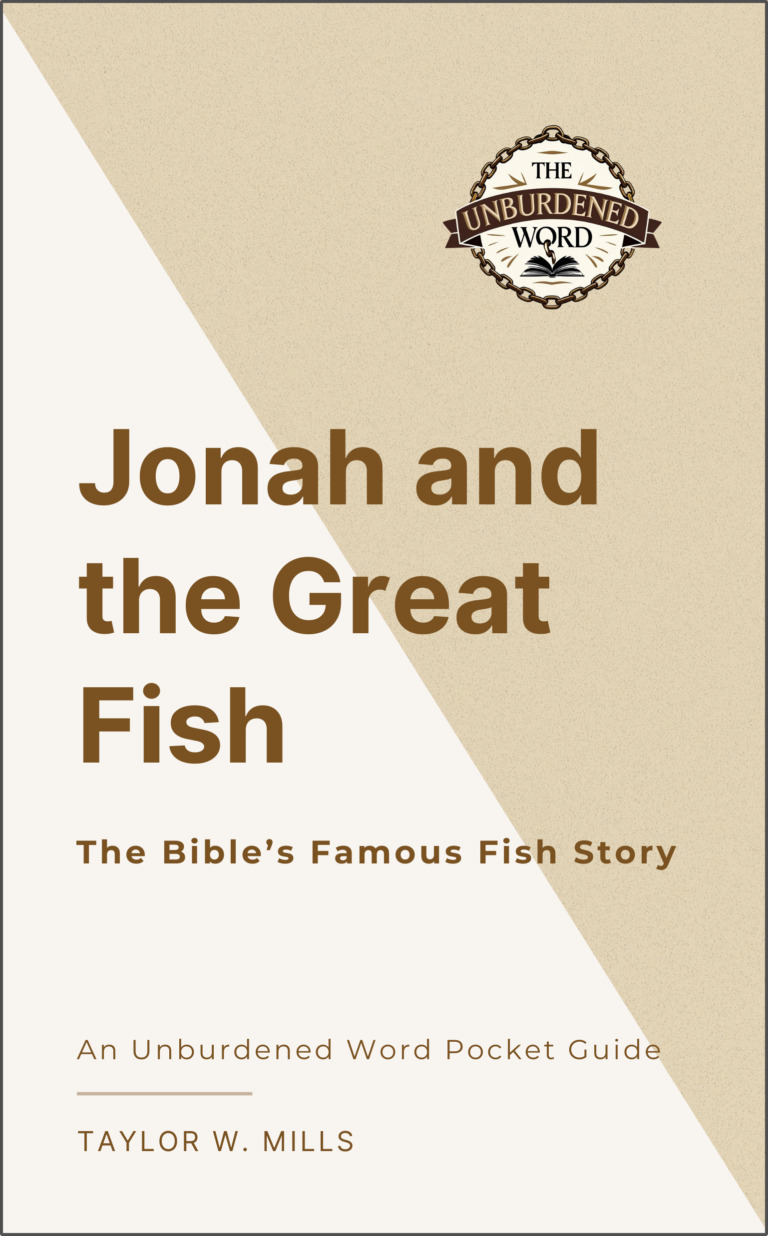 Jonah and the Great Fish cover with border