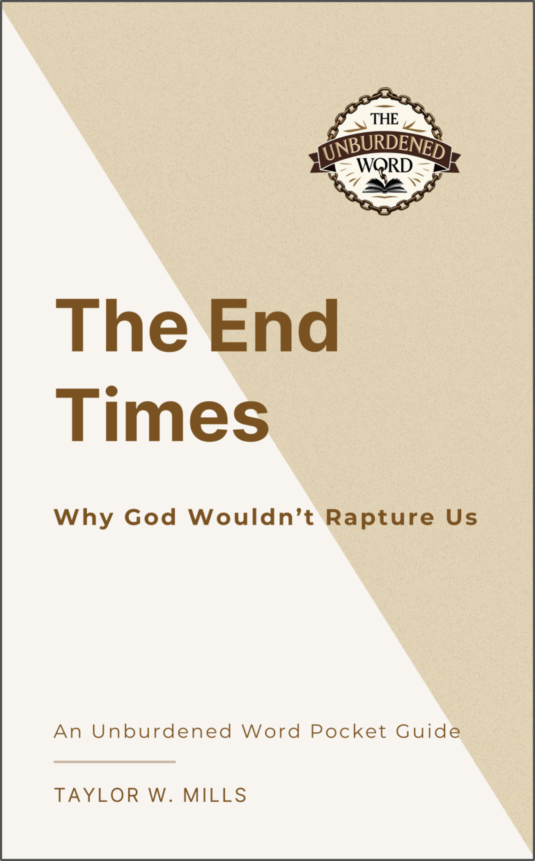 The End Times cover with border